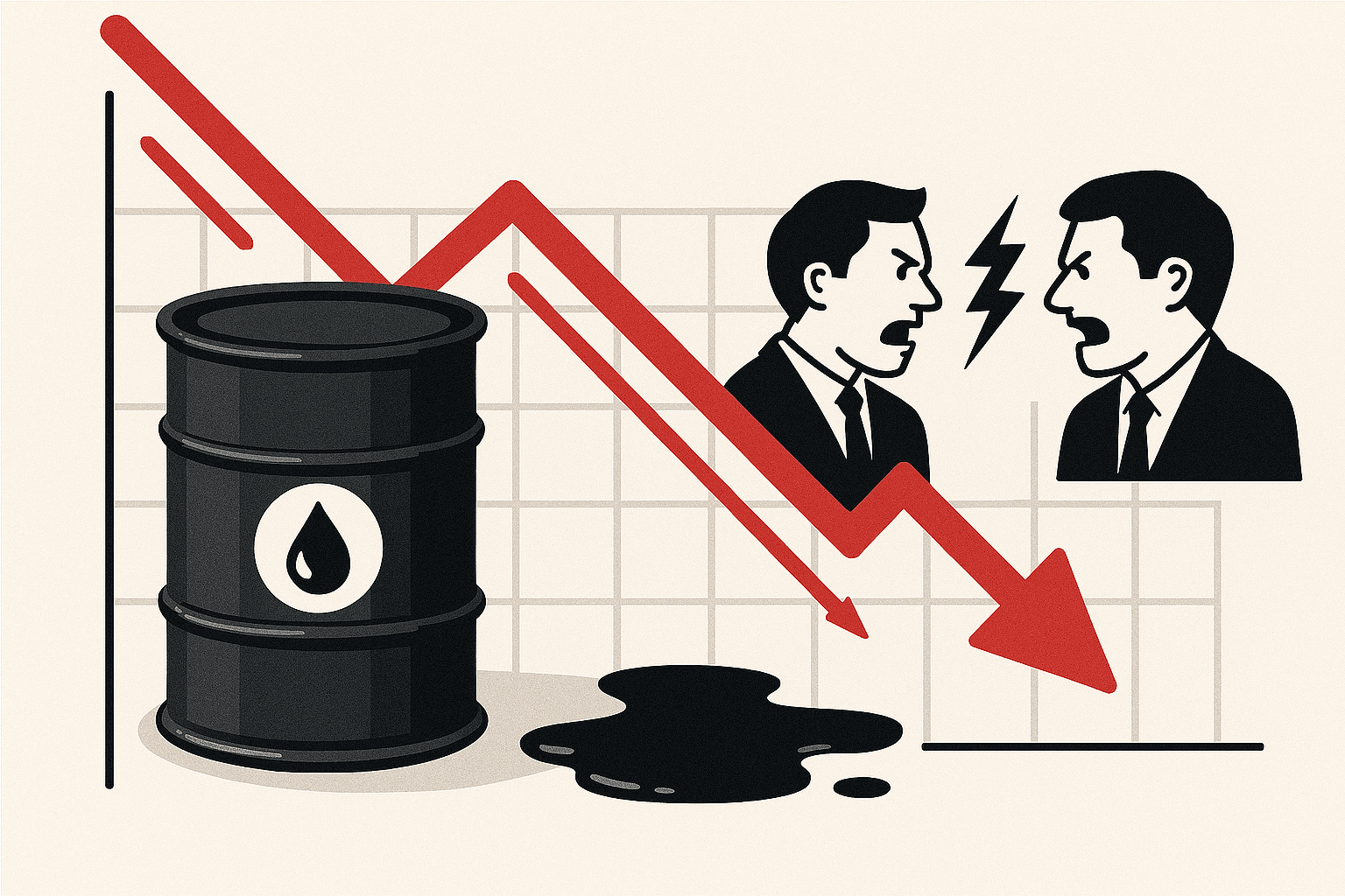 توتر أميركي–صيني يهبط بأسعار النفط رغم تفاؤل ترامب باتفاق قريب