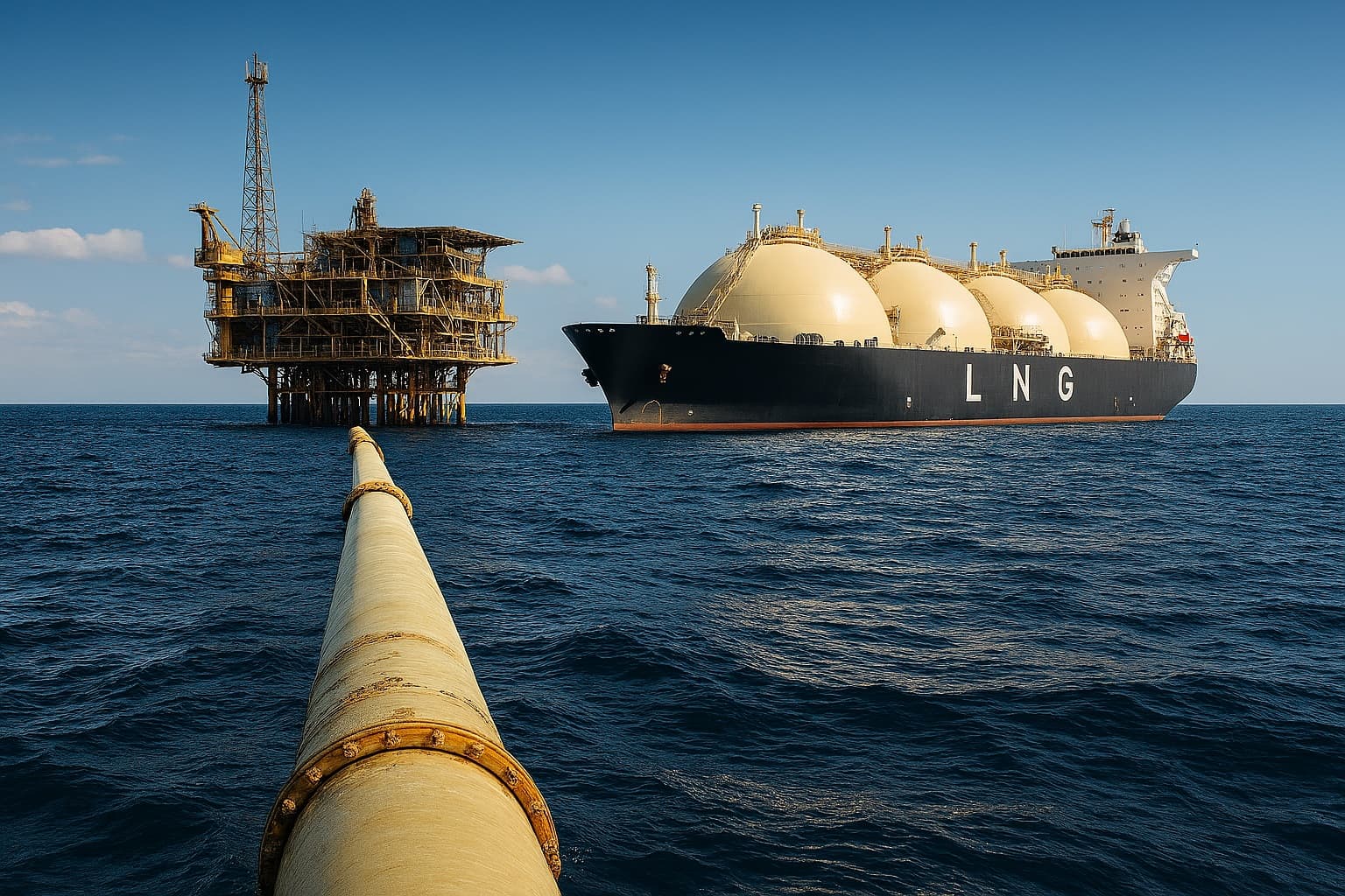 سانتوس تستعد لشحن أول حمولة غاز طبيعي مسال بقيمة 4.5 مليار دولار