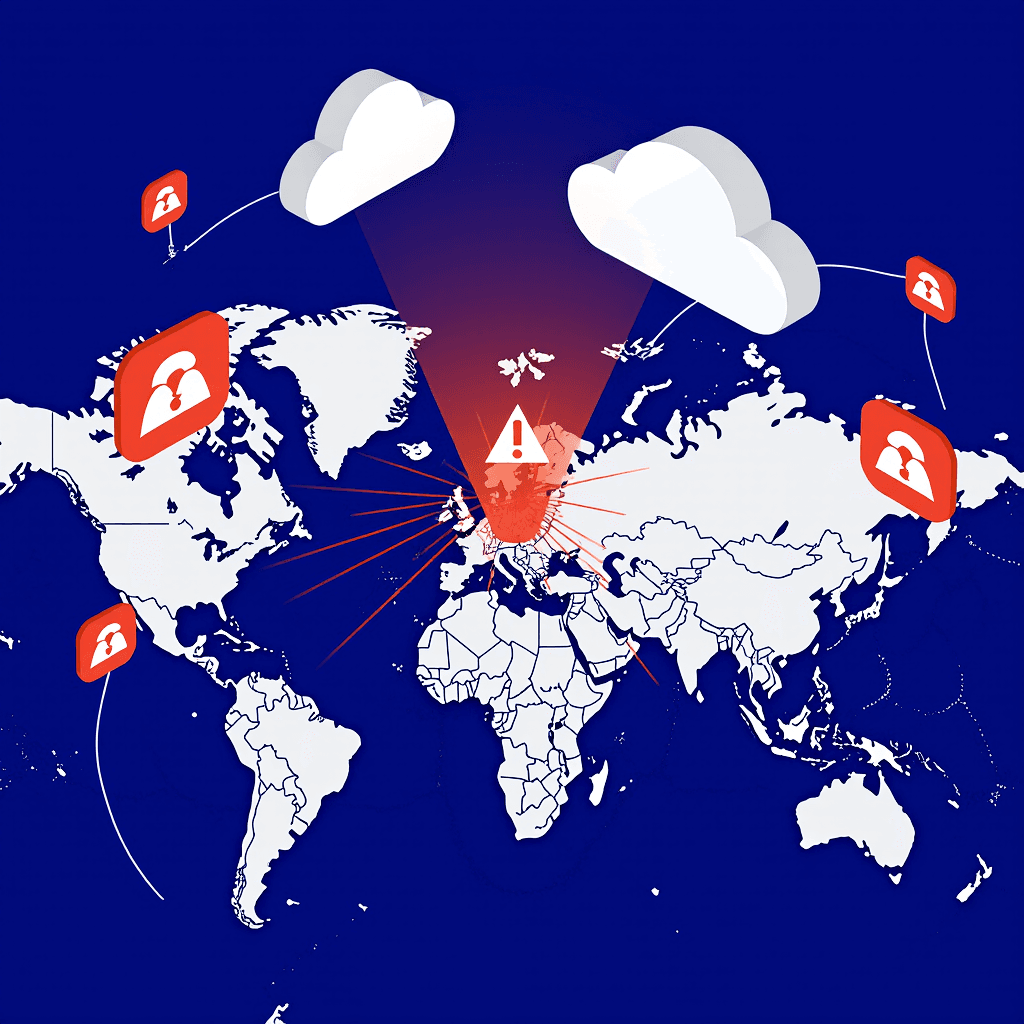 خلل في خدمات كلاود فلير يوقف مواقع بنكية ومنصّات تقنية كبرى