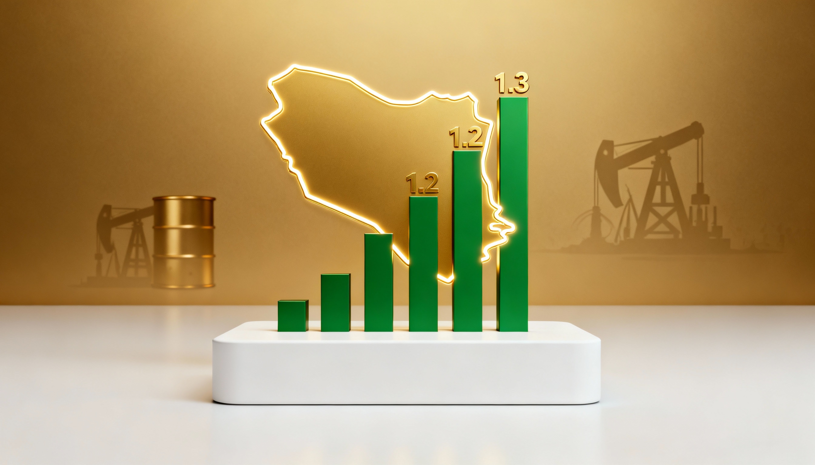 السعودية ترفع الإنفاق إلى 1.3 تريليون ريال (Ai)