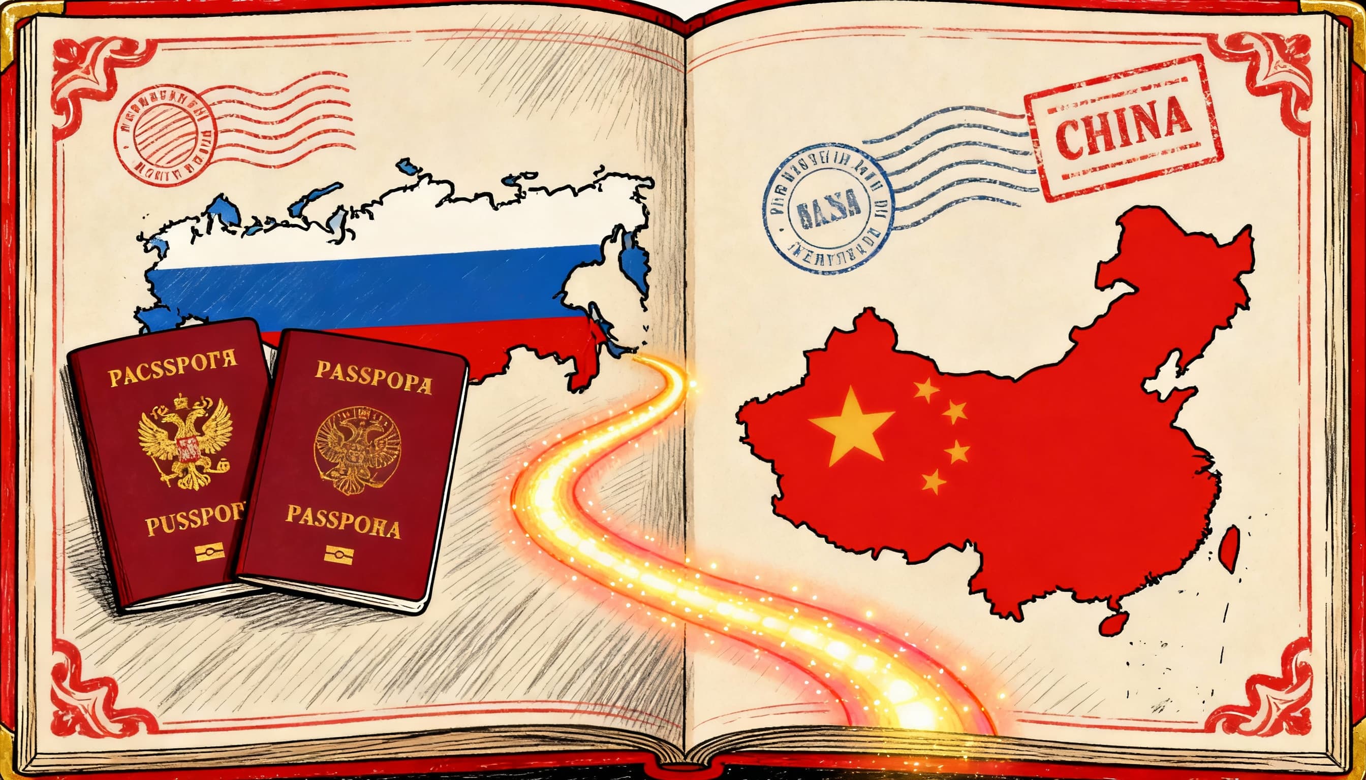 روسيا تفتح أبوابها للصينيين: دخول بلا تأشيرة لمدة 30 يوماً