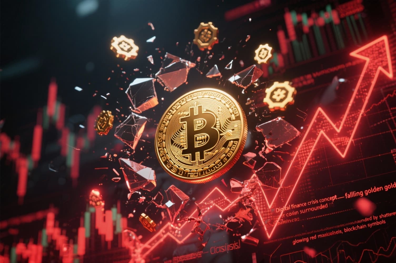 تراجع حاد في سعر بيتكوين يثير مخاوف من أزمة جديدة في سوق العملات المشفّرة