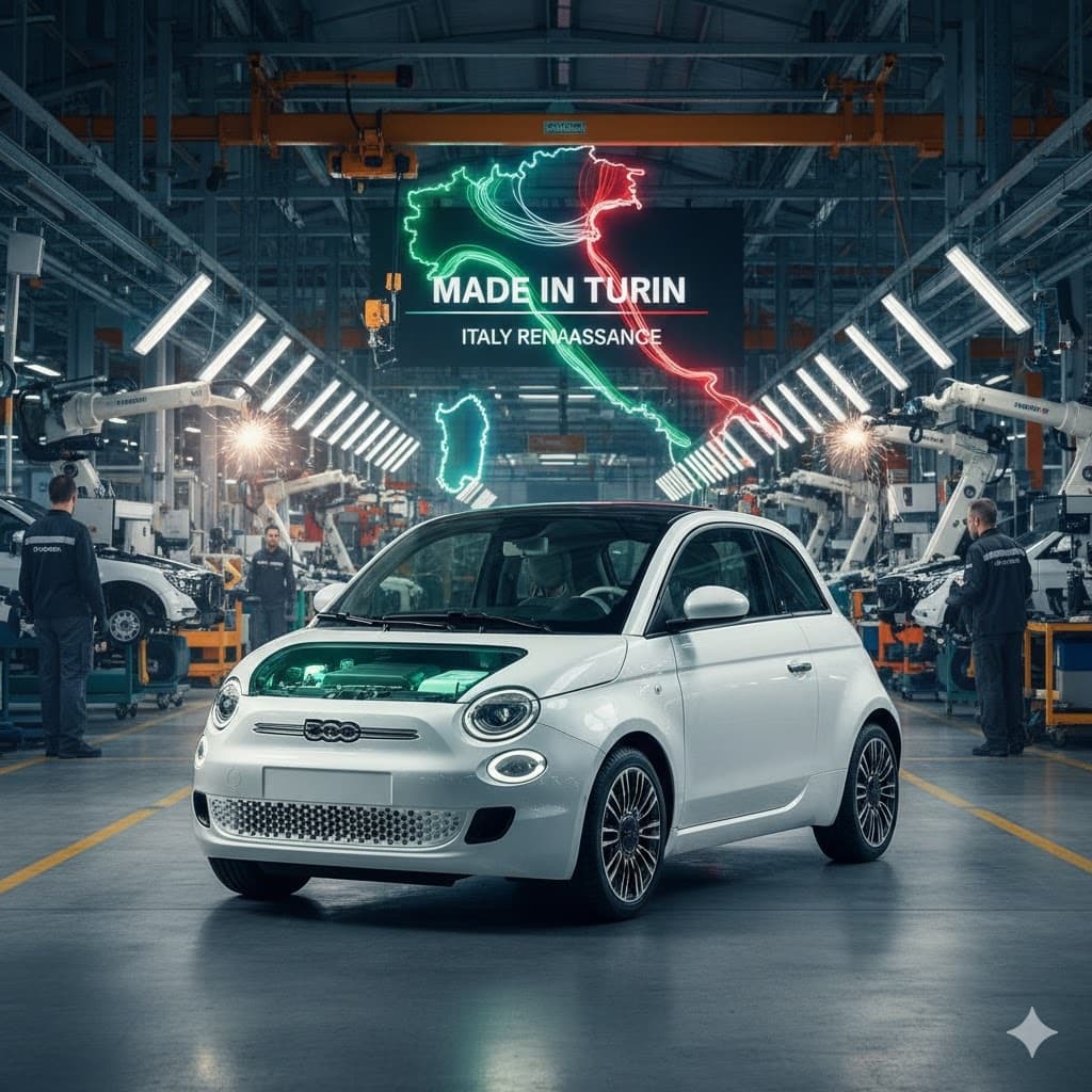 ستيلانتيس تدعم الإنتاج الإيطالي عبر فيات 500 الهجينة