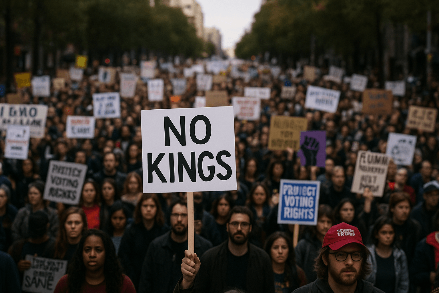 احتجاجات واسعة في الولايات المتحدة