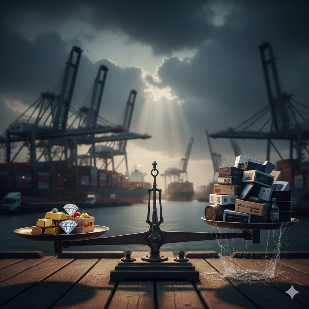 تراجع فائض الميزان التجاري لجنوب أفريقيا في تشرين الاول مع ارتفاع الواردات