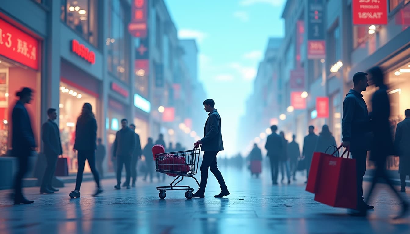 قلق اقتصادي قبيل الجمعة السوداء: إنفاق أكثر… ومشتريات أقل بنسبة 2.5%