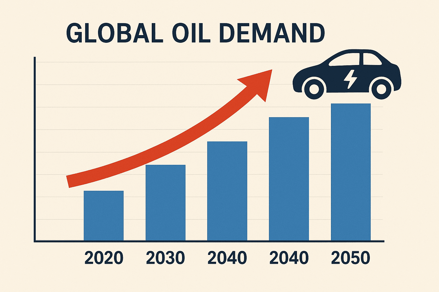 الوكالة الدولية للطاقة تتوقع زيادة طلب النفط 13% بحلول 2050