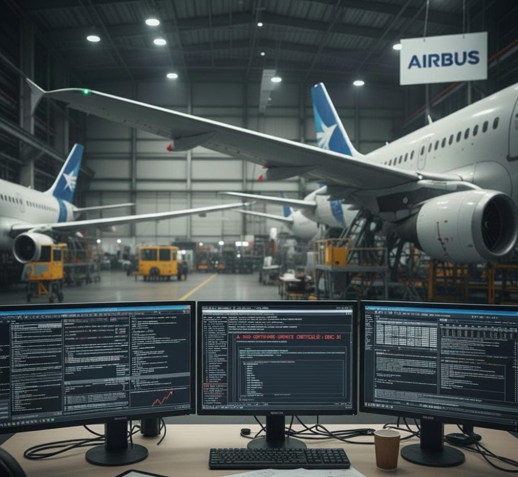 إيرباص تواجه تحديثاً عاجلاً لبرمجيات طائرات A320 وسط ضغط تسليم نهاية العام