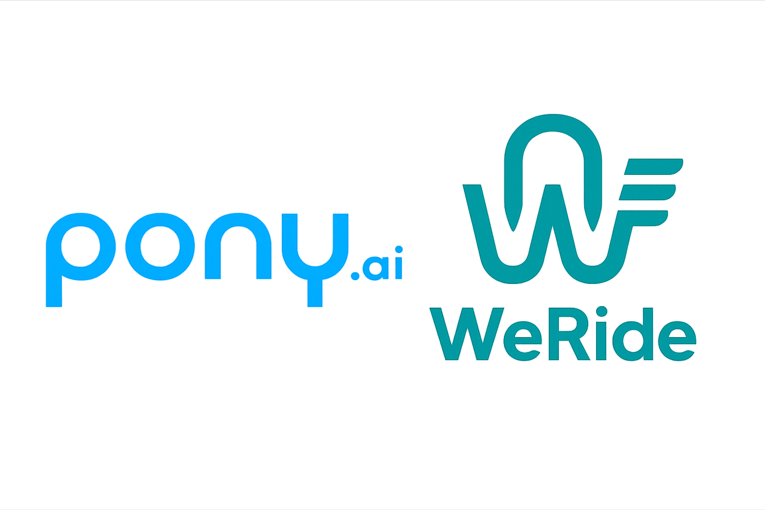 Pony AI and WeRide