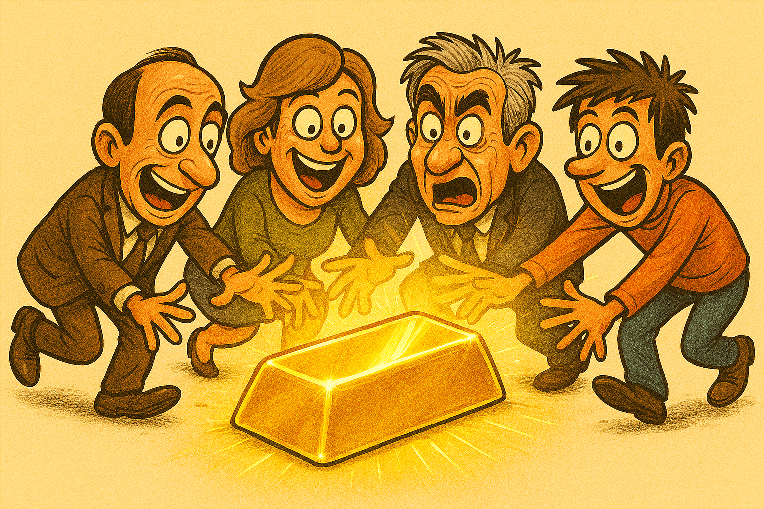 لماذا يتهافت العالم على الذهب حين تشتعل الأزمات؟