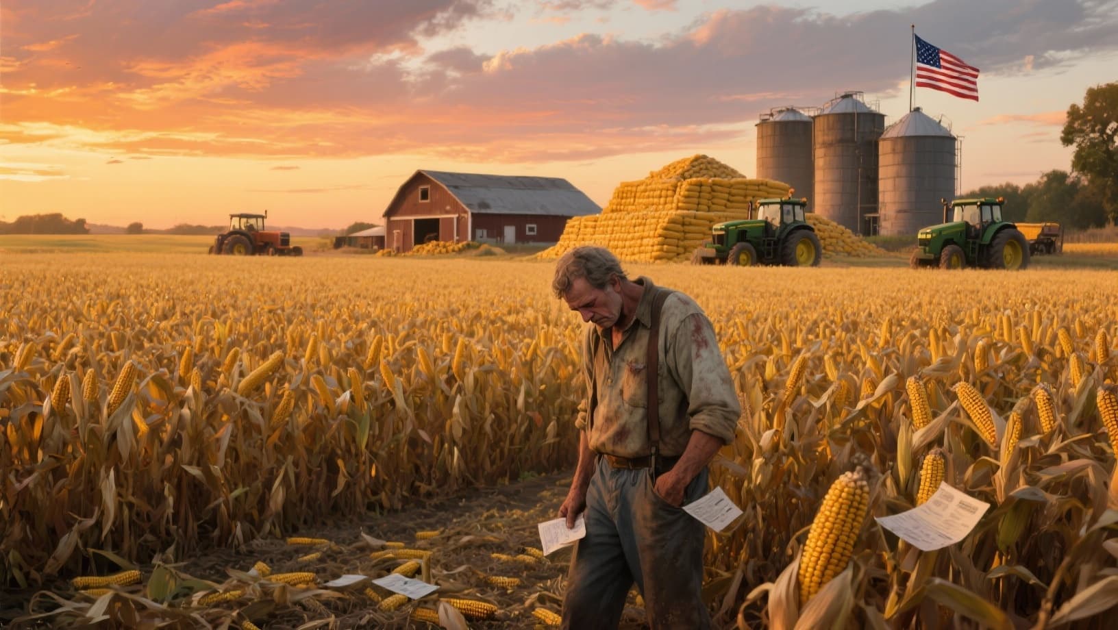 محصول الذرة الأميركي الأكبر في التاريخ... مكسب في الحقول وخسارة في الجيوب