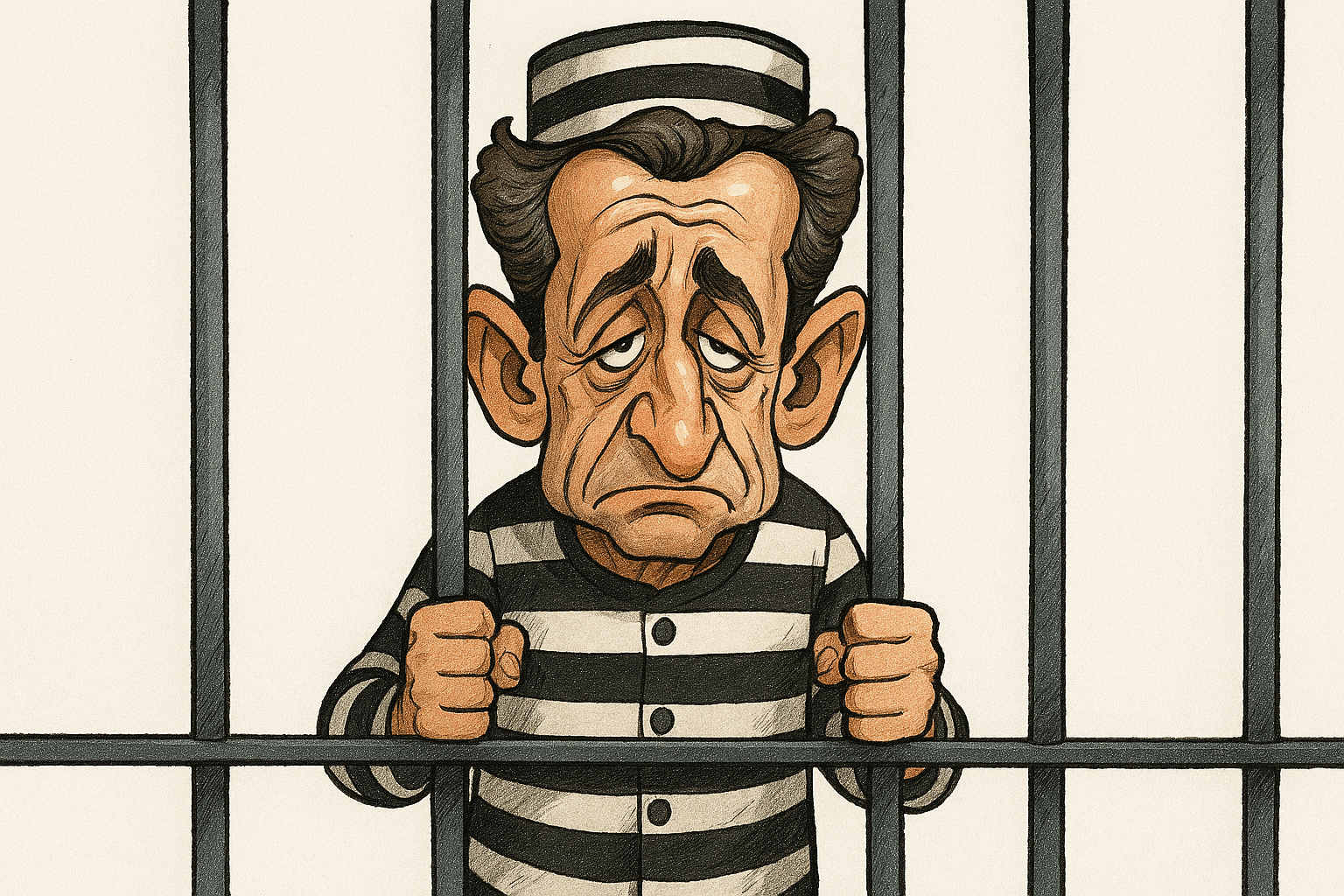 ساركوزي في السجن