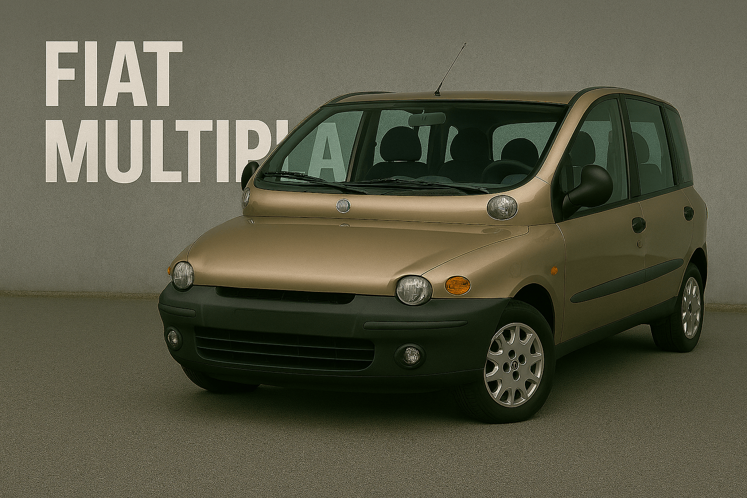 فيات مالتبلا (Fiat Multipla) أبشع سيارة في التاريخ