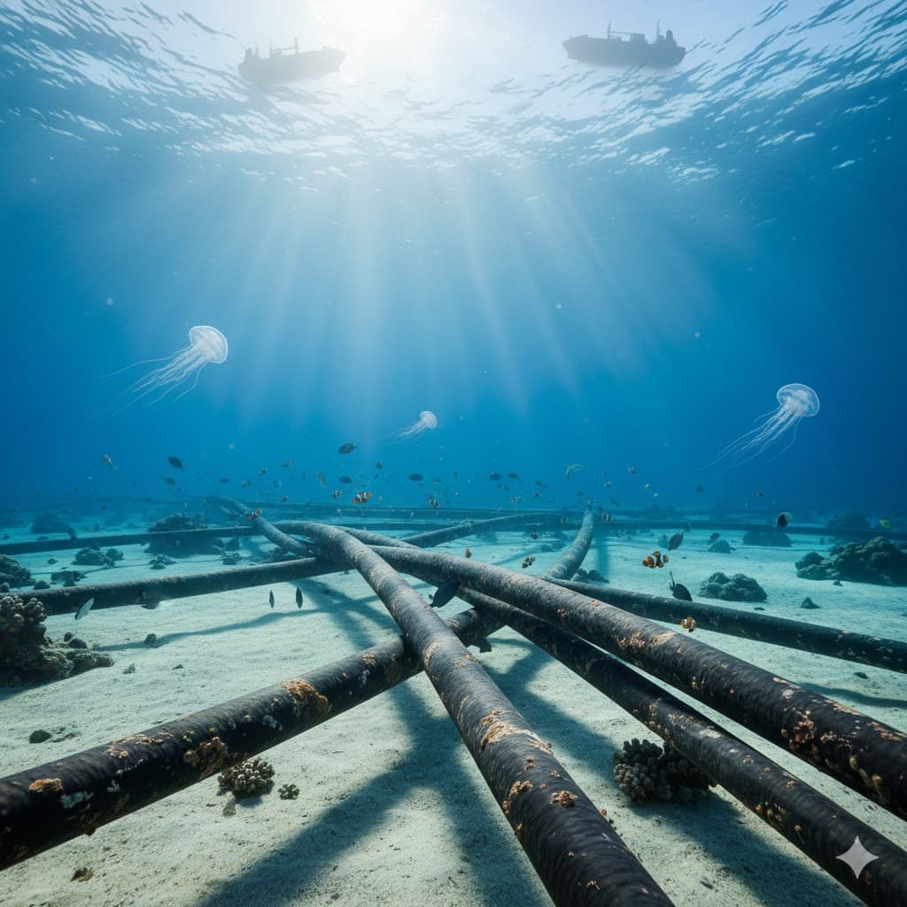 المخاطر الأمنية تؤخر كابلات الإنترنت في البحر الأحمر وتهدد استقرار الشبكات العالمية