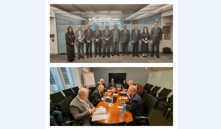 جابر والوفد اللبناني في واشنطن