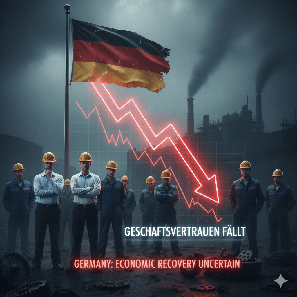 تراجع ثقة الأعمال في ألمانيا خلال تشرين الثاني يثير الغموض حول التعافي الاقتصادي