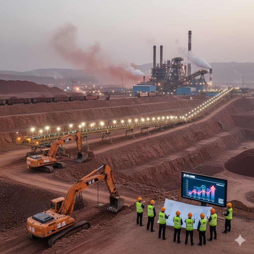 الصين تحث المنتجين المحليين على تسريع مشاريع خام الحديد لتعزيز الإمدادات