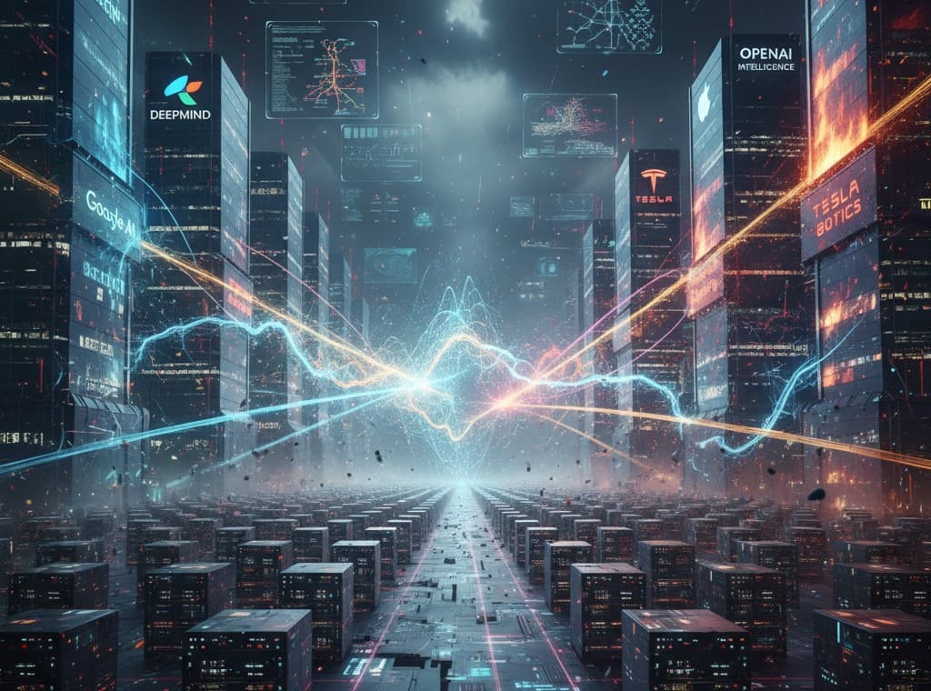 سباق الذكاء الاصطناعي... معركة الشركات الكبيرة على مستقبل العالم