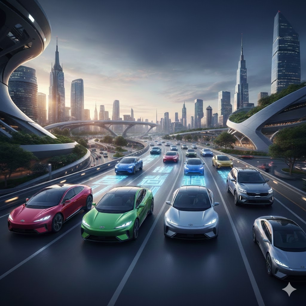 السيارات الهجينة -الكهربائية