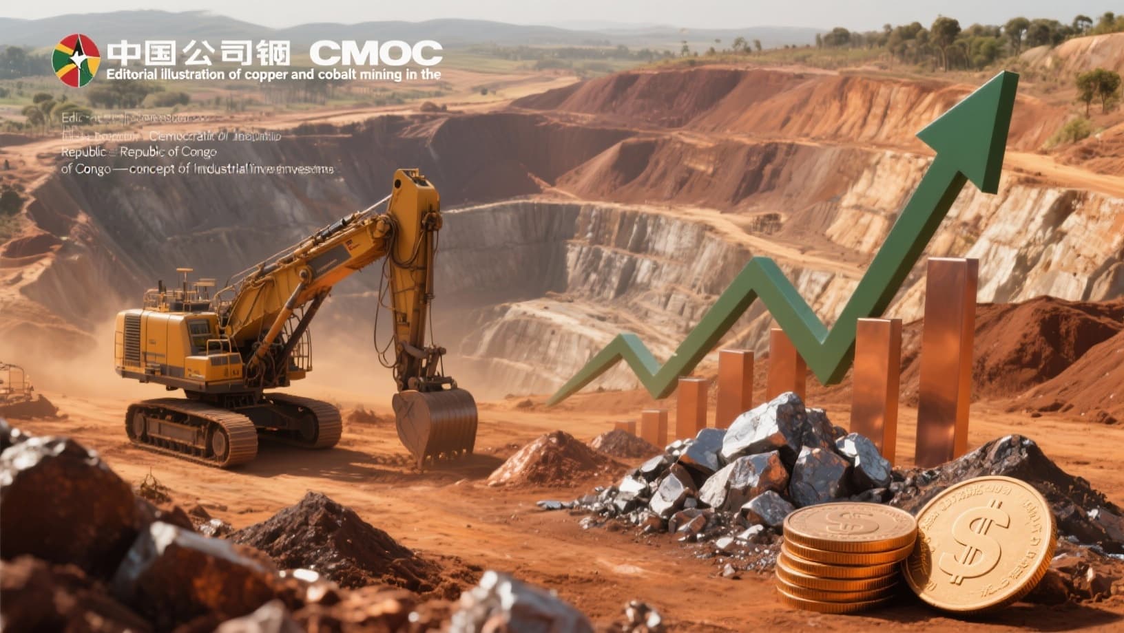 CMOC تستثمر 1.08 مليار دولار لزيادة إنتاج النحاس في الكونغو وسط ارتفاع أرباحها وأسعار الكوبالت