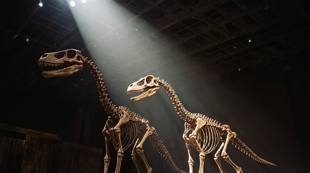 هياكل الديناصورات في قفص الاتهام...قضية غسل أموال تمتد عبر العصور