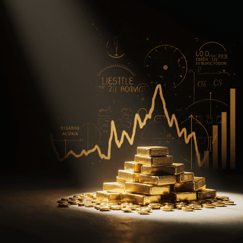 تراجع أسعار الذهب وسط إنخفاض توقعات خفض الفائدة