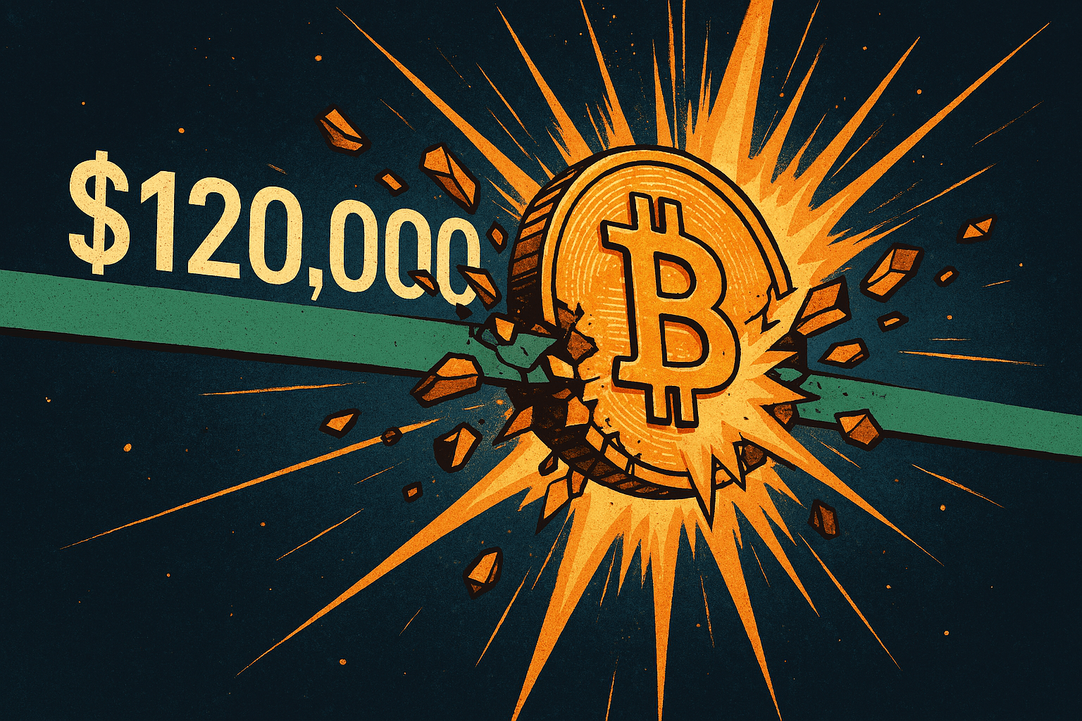 بيتكوين تخترق 120 ألف دولار للمرة الأولى في تاريخها