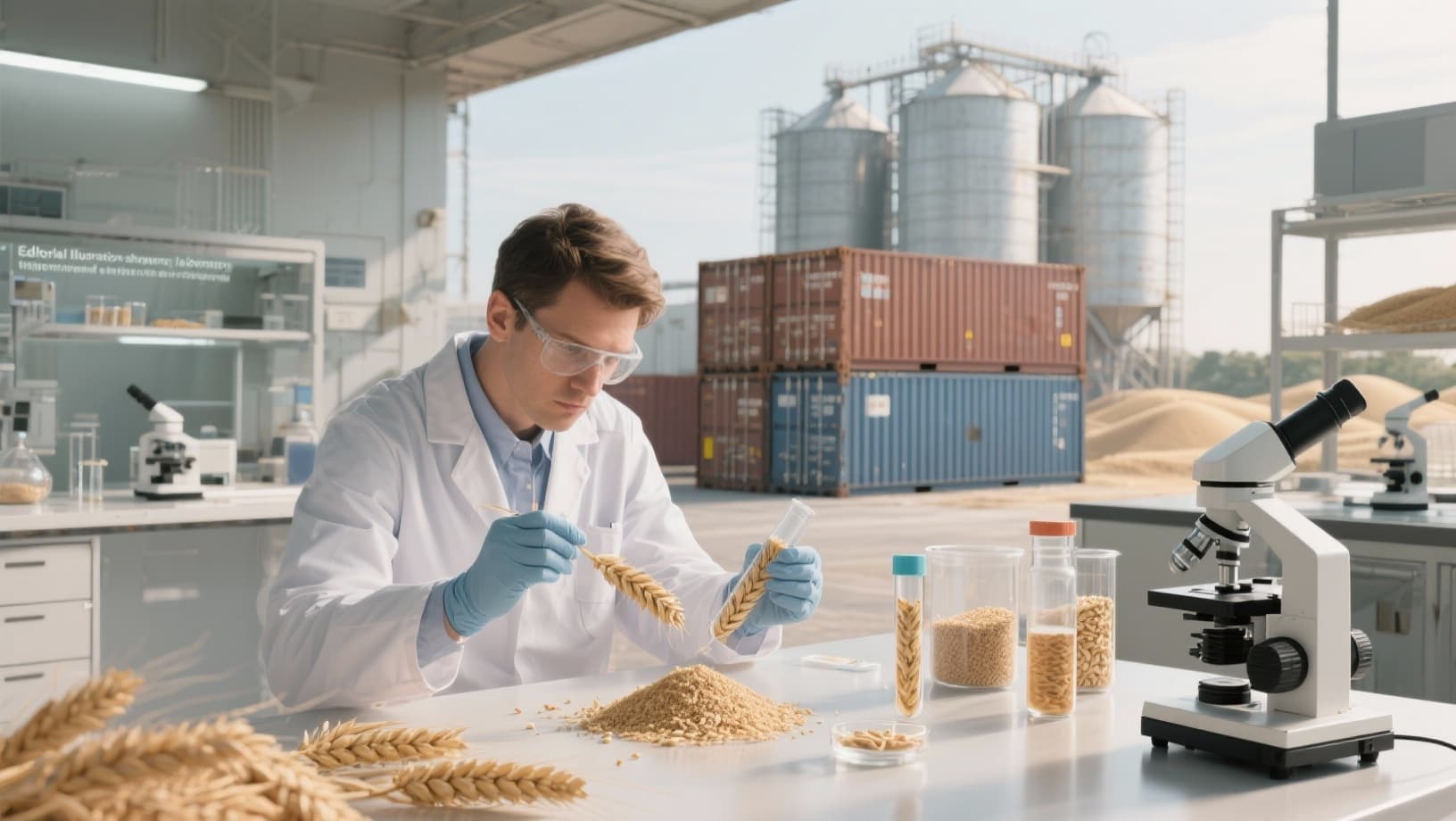تشكيل فريق مشترك من الإقتصاد والزراعة للتحقق من سلامة شحنة القمح الأوكرانية وضمان مطابقتها للمواصفات