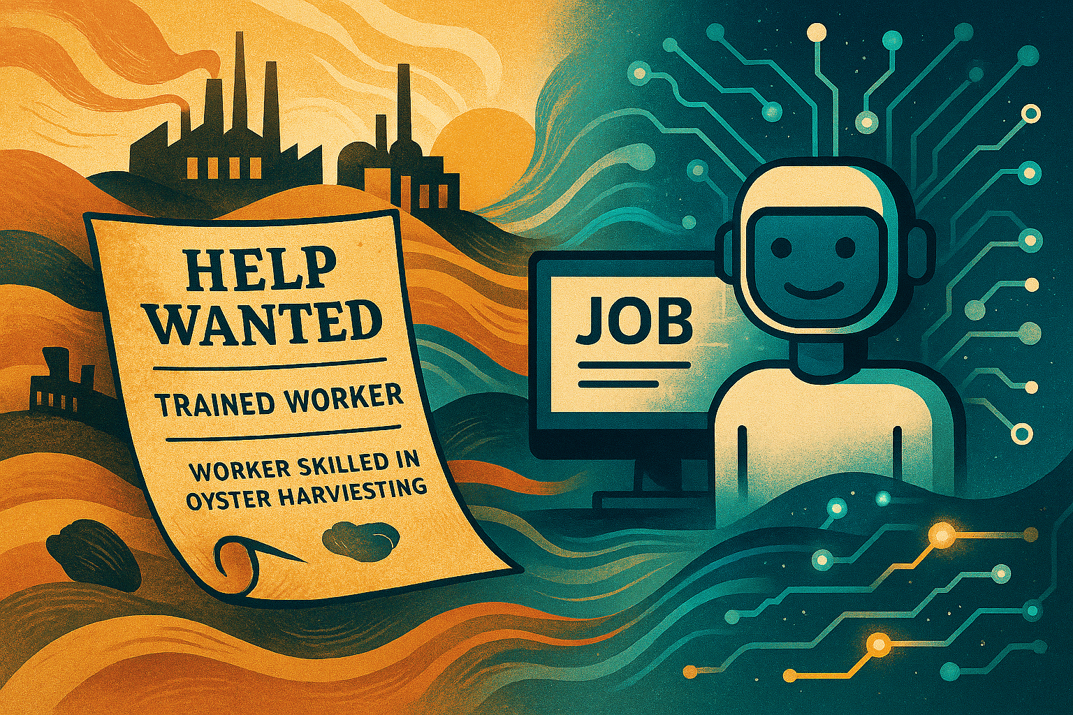 تطور إعلانات الوظائف في أميركا