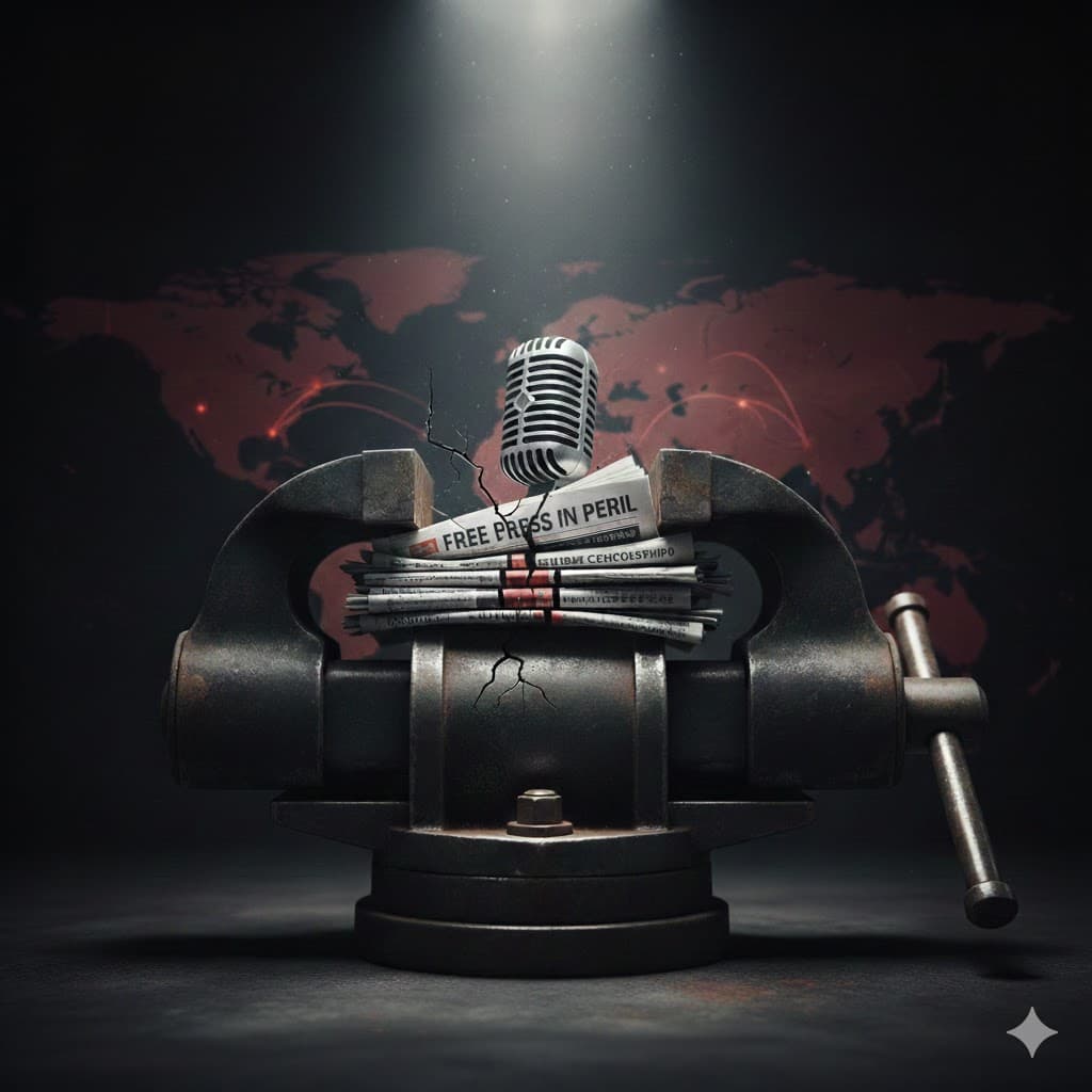 حرية الصحافة على المحك... ضغوط تهدد الإعلام حول العالم