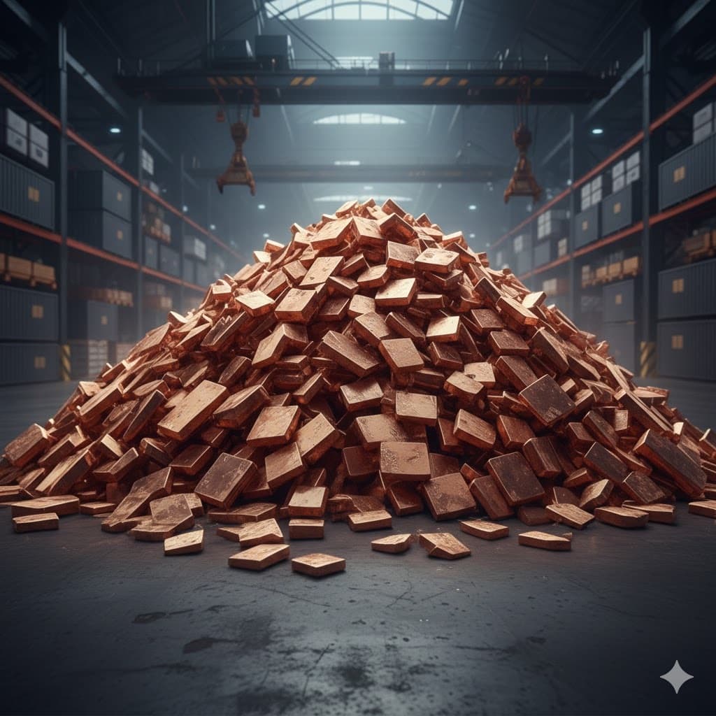 غولدمان ساكس: ارتفاع النحاس إلى أكثر من 11 ألف دولار لن يدوم