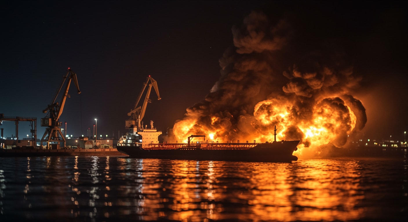 freepik__realistic-illustration-of-a-burning-oil-tanker-at-__95635