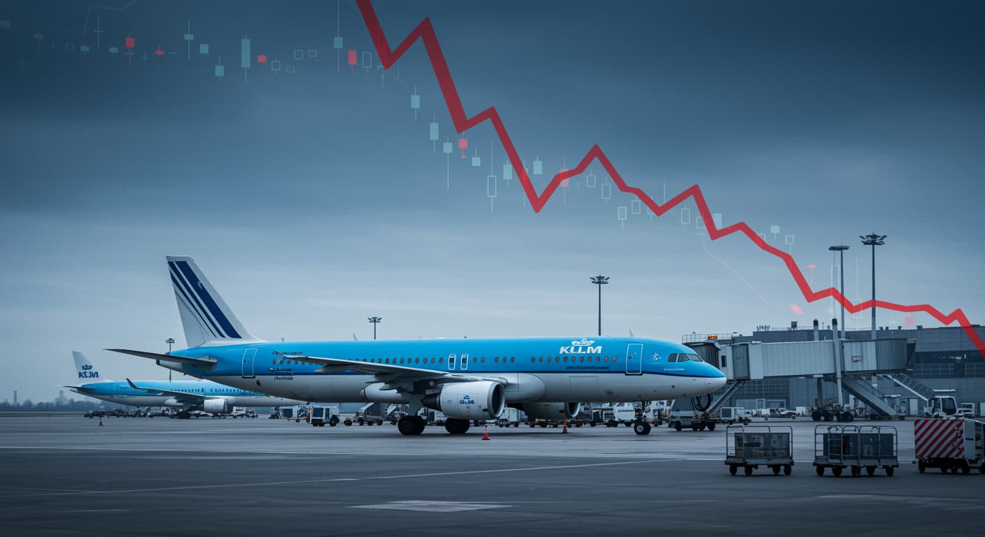 انخفاض أسهم إير فرانس بنسبة 14% بسبب الإضرابات وارتفاع الضرائب