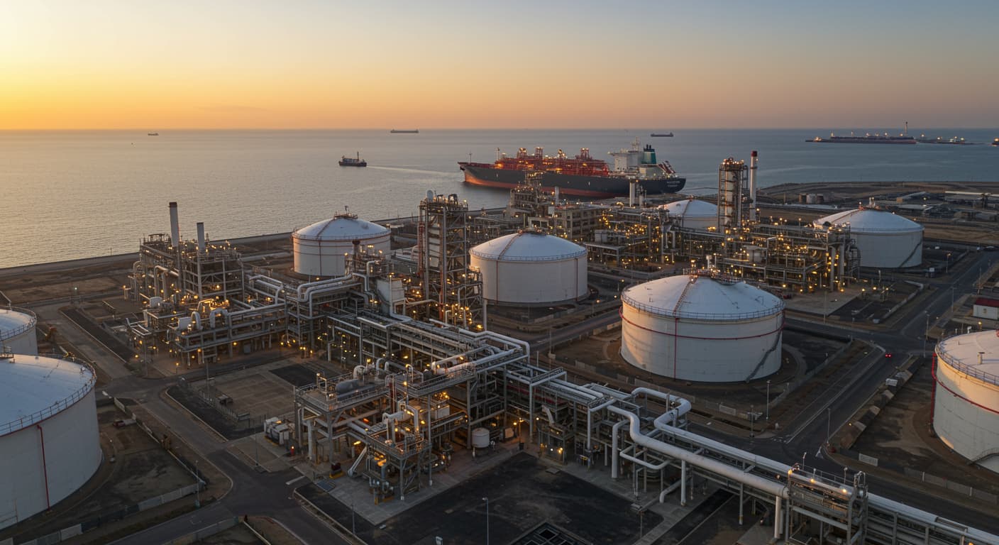 أول شحنة LNG من مشروع قطر–إكسون بقوة 18 مليون طن سنوياً