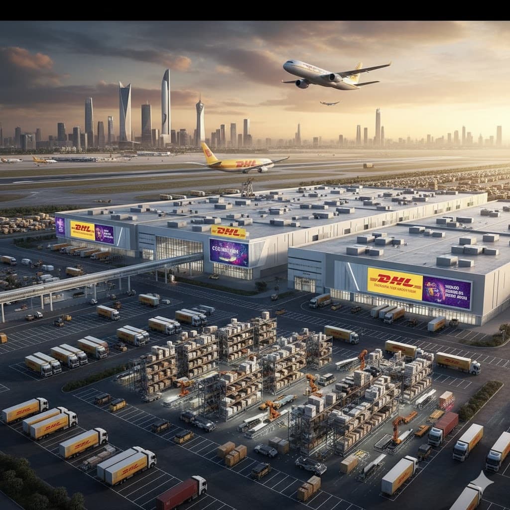 مركز لوجستي جديد بالرياض يضع دي إتش إل على خريطة التجارة الإقليمية