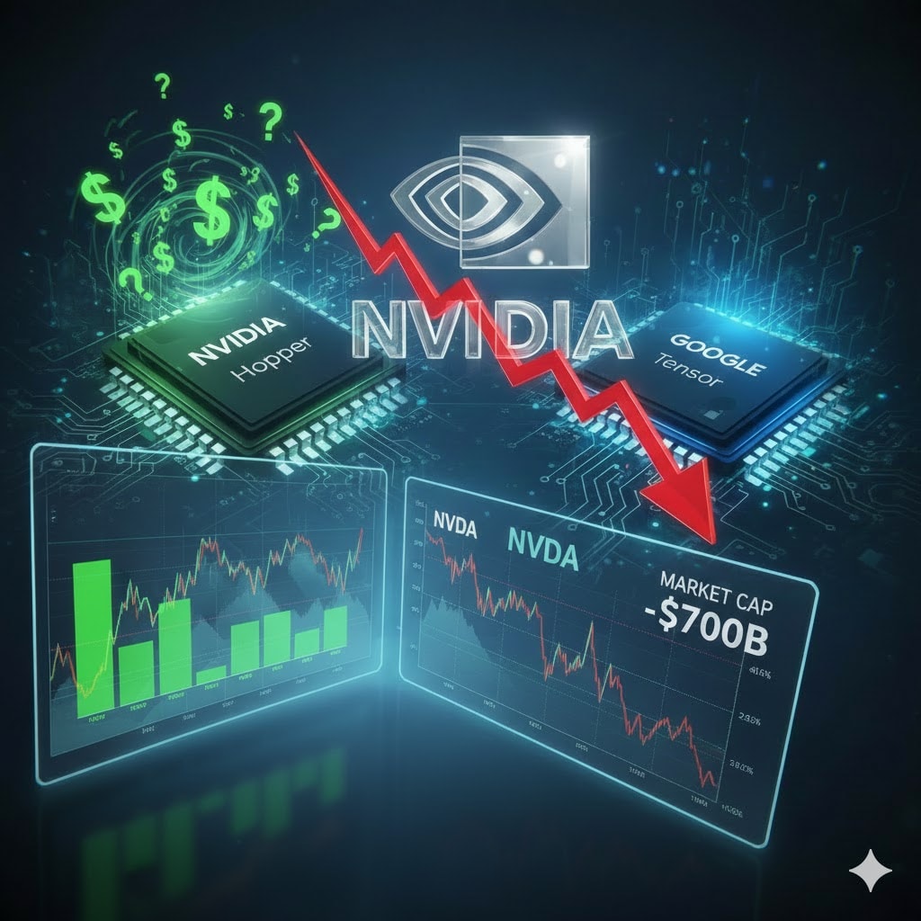 تراجع سهم إنفيديا يثير قلق السوق