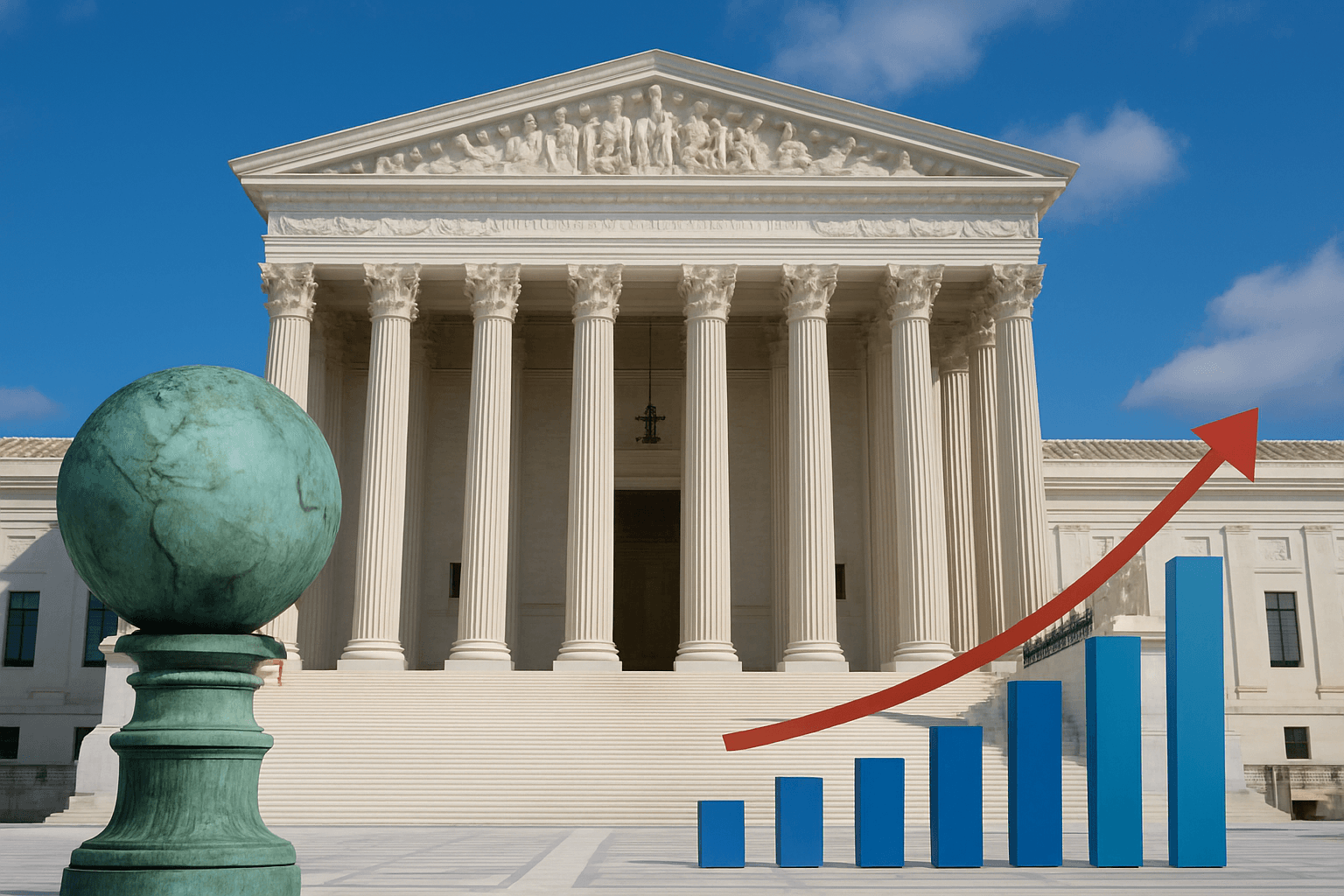 المحكمة العليا الأميركية تراجع رسوم ترامب الجمركية وسط شكوك قضائية