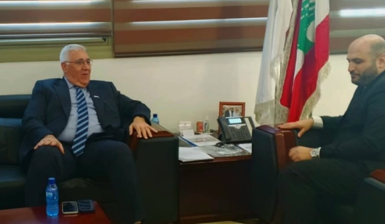وفد قطري في وزارة الصحة اللبنانية، 28 تشرين الأول 2025 (وطنية)
