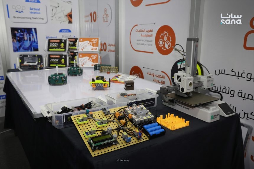 معرض”تكسبو لاند” للتكنولوجيا والابتكار يقتتح دورته الأولى، على أرض مدينة المعارض في دمشق