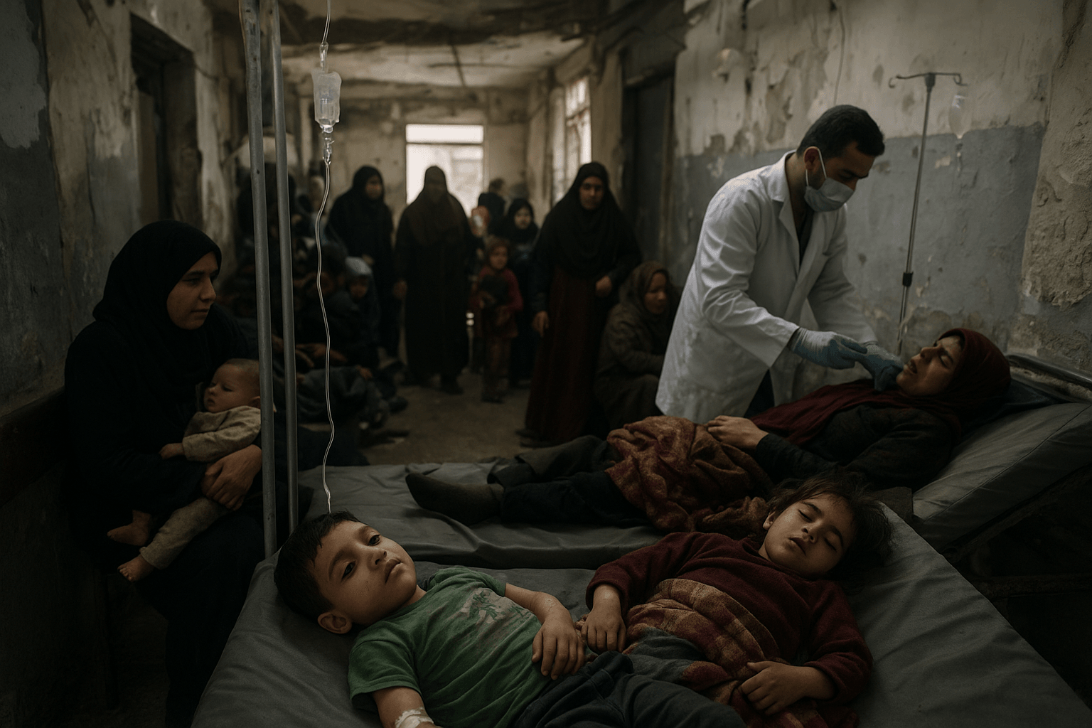 الوضع الكارثي في غزة