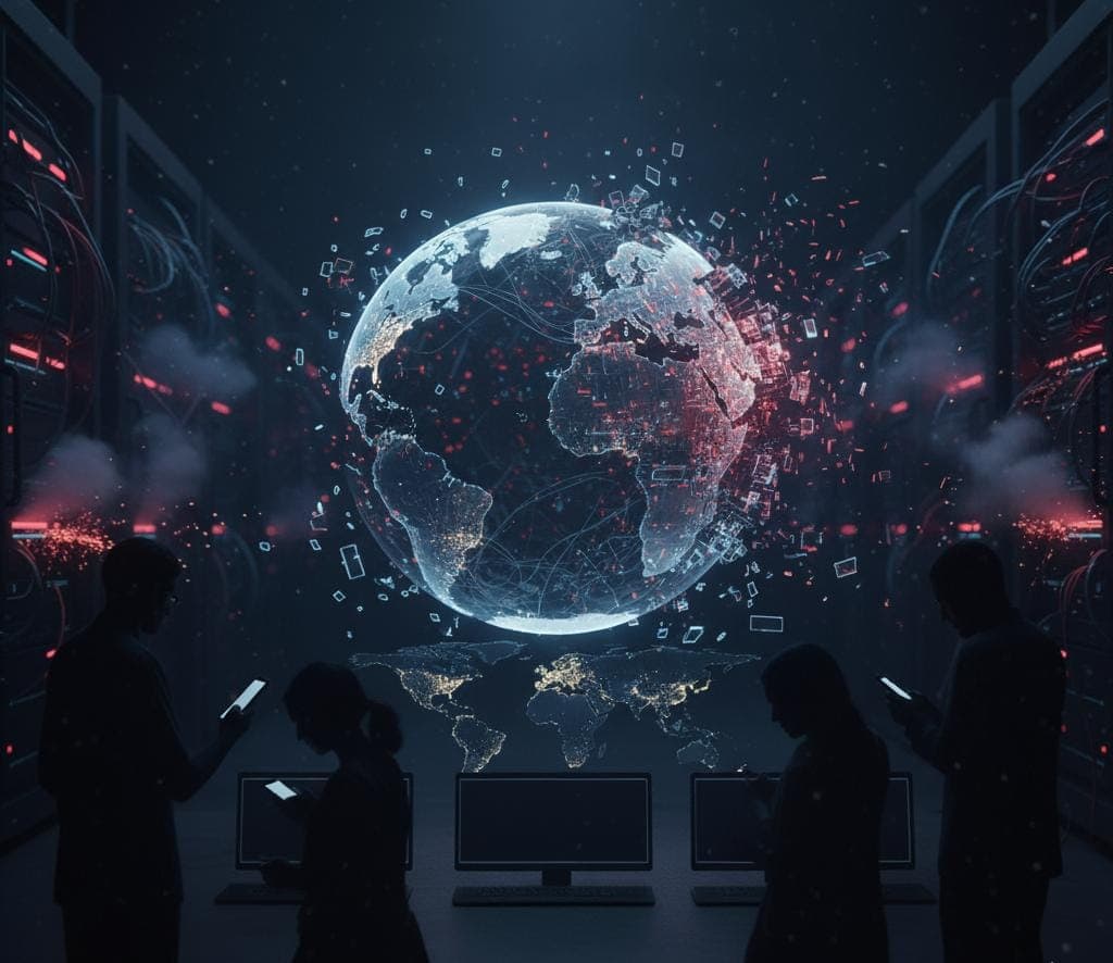 تعطّل خدمات إكس ومواقع إلكترونية أخرى بسبب خلل تقني