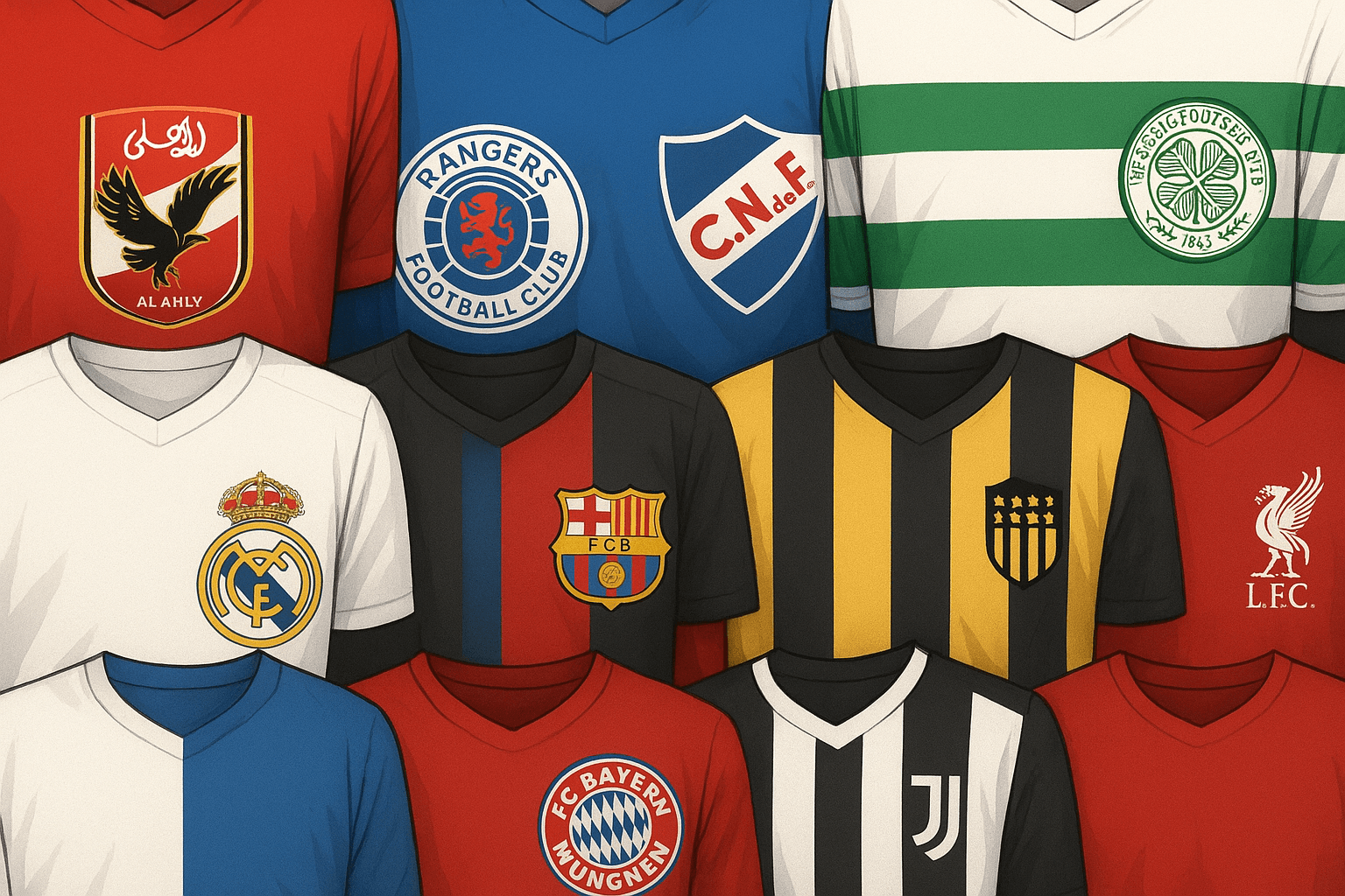 عُظماء المستديرة: أفضل 10 أندية كرة قدم في العالم