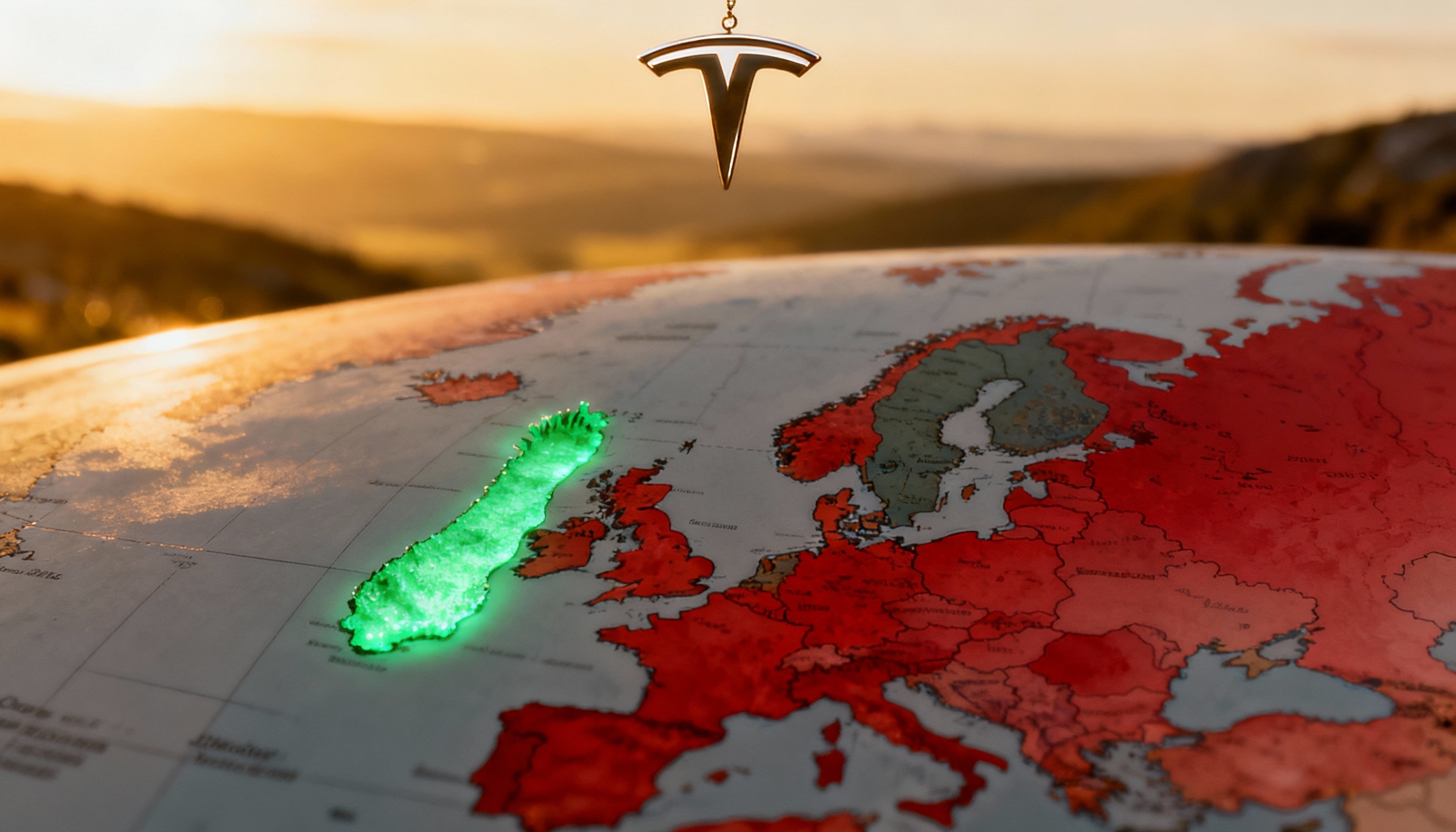 انتعاش مبيعات تسلا في النرويج (Ai)