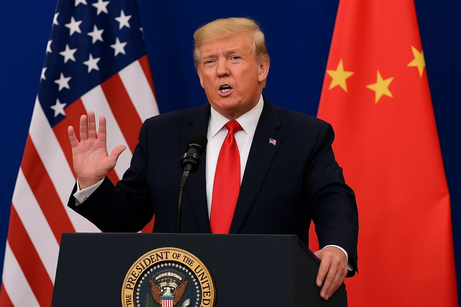 ترامب يطمئن حلفاء آسيا ويعلن هدنة تجارية مع الصين