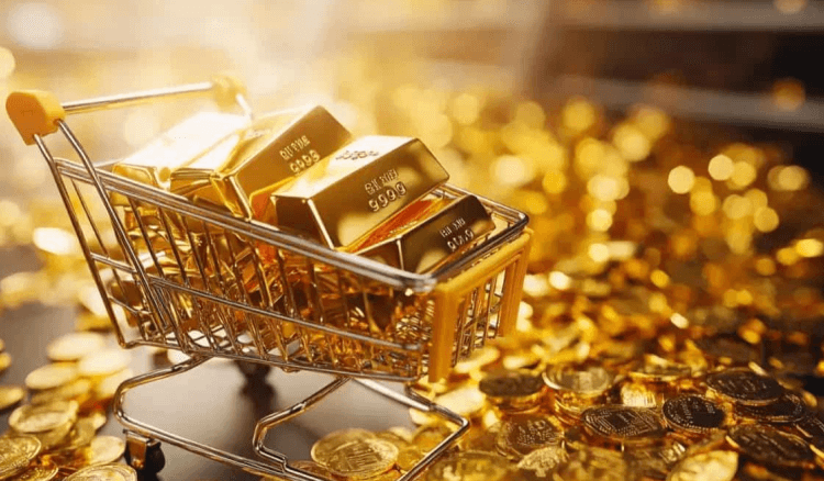 تعزيز إحتياط الذهب على حساب الدولار