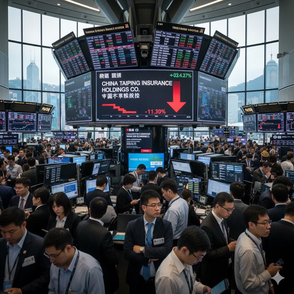 تراجع أسهم “تشاينا تايبينغ” بسبب حريق هونغ كونغ