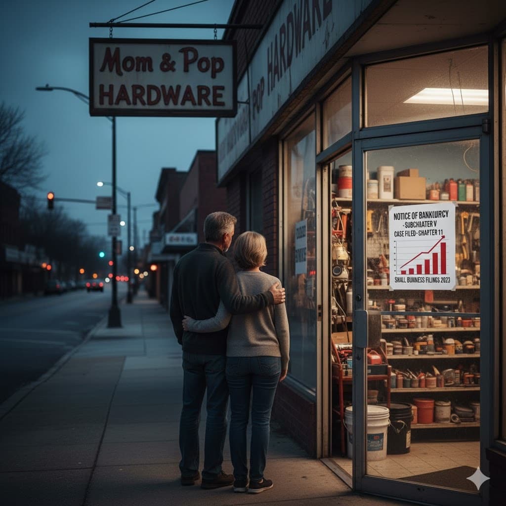 إفلاس الشركات الأميركية الصغيرة تصل إلى رقم قياسي مع تزايد الديون