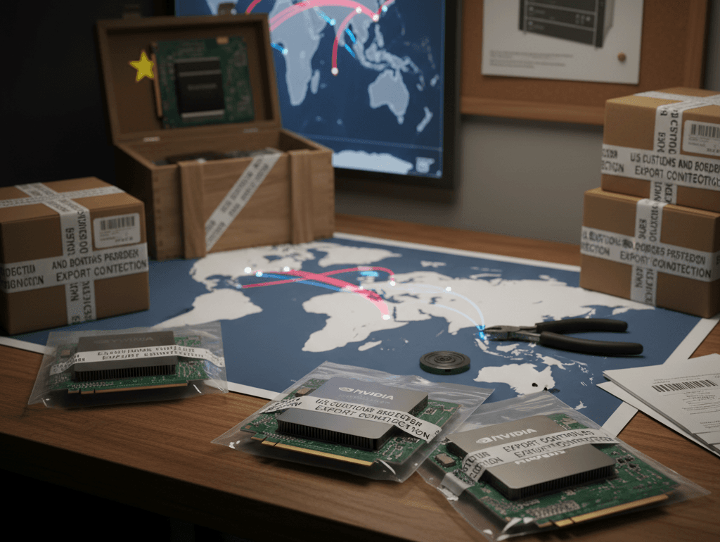 الولايات المتحدة تتهم أربعة بتهريب شرائح إنفيديا المتقدمة إلى الصين