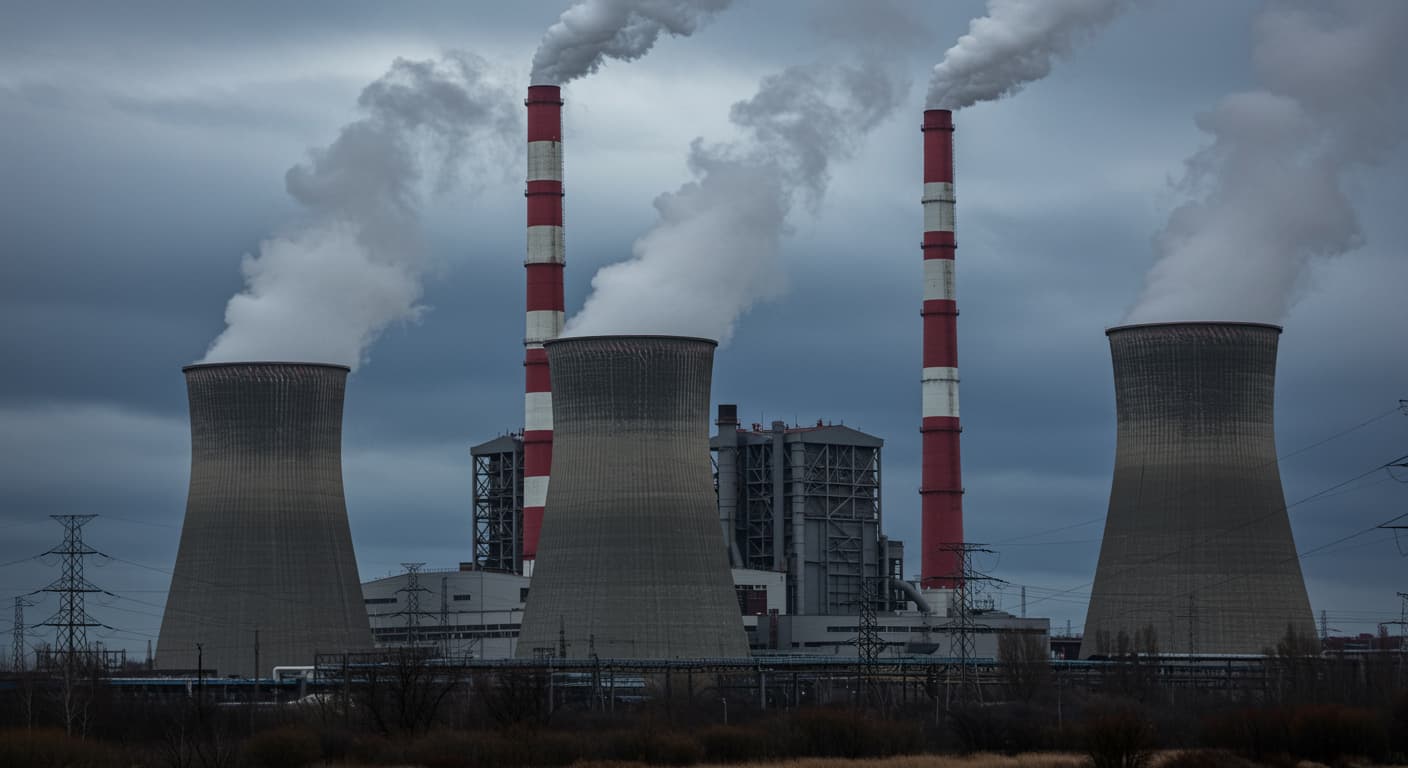 أوكرانيا تُغلق جميع محطّات الطاقة الحرارية المملوكة للدولة