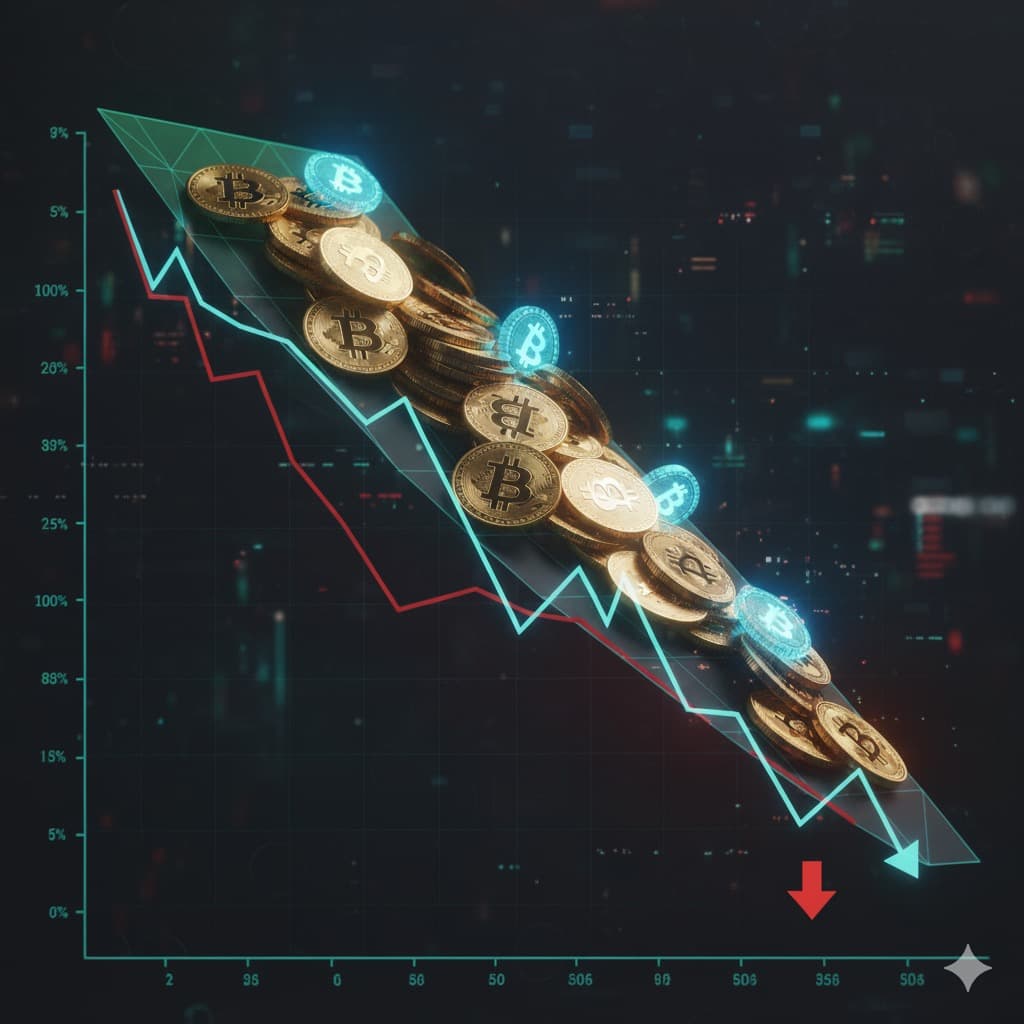 رهانات الديون المشبّعة تسرّع خسائر أسواق العملات المشفّرة